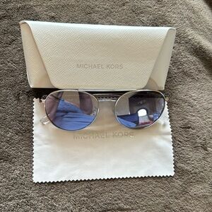 Michael Kors sunglasses, cloth & case.